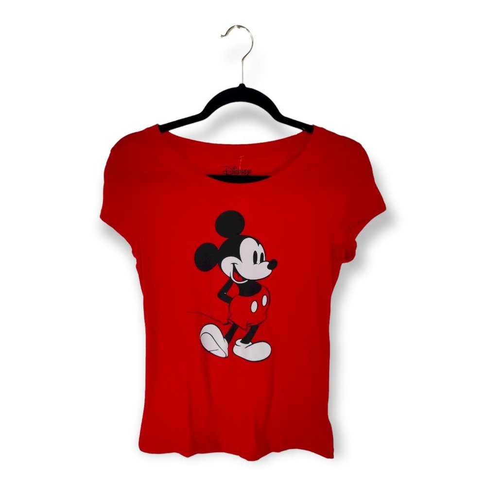 Kids Mickey Mouse T-Shirt, Red, Size Large, NEW with Tags attached.